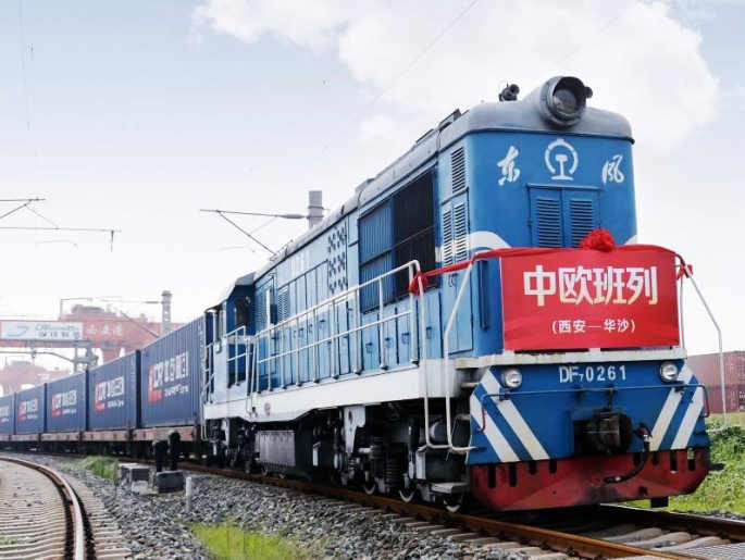 China-Europe Block Train Railway Freight Service